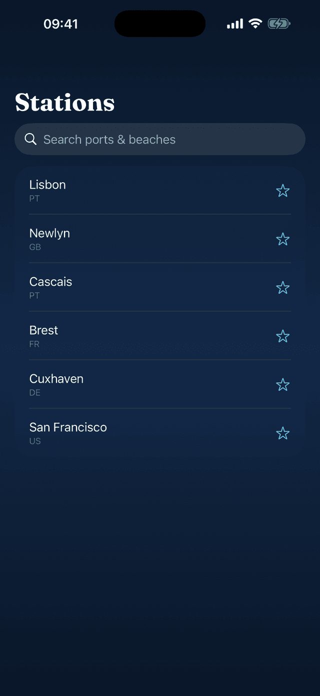 Find any station in seconds